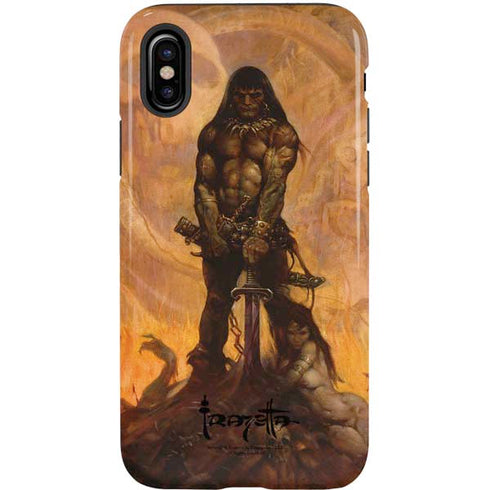 Frazetta Barbarian iPhone XS Pro Case